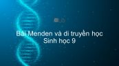 Bài 1: Menden và di truyền học