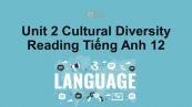 Unit 2: Cultural Diversity-Reading