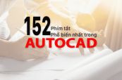 152 lệnh Autocad cho người mới bắt đầu