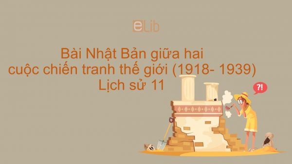 Lịch sử 11 Bài 14: Nhật Bản giữa hai cuộc chiến tranh thế giới (1918- 1939)