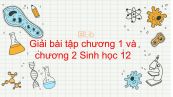 Giải bài tập SGK Sinh học 12 Bài 15: Bài tập chương 1 và chương 2