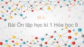 Hóa học 9 Bài 24: Ôn tập học kì 1
