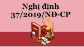 Nghị định 37/2019/NĐ-CP về quy định thi hành một số điều của luật quy hoạch