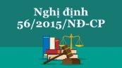 Nghị định 56/2015/NĐ-CP về đánh giá và phân loại cán bộ, công chức, viên chức