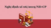 Nghị định số 06/2019/NĐ-CP