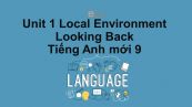 Unit 1 lớp 9: Local Environment-Looking Back