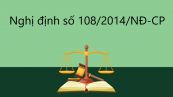 Nghị định số 108/2014/NĐ-CP về chính sách tinh giản biên chế