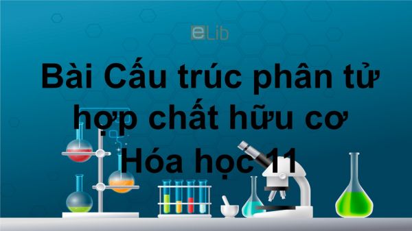 Hoá học 11 Bài 22: Cấu trúc phân tử hợp chất hữu cơ