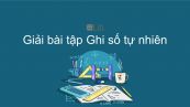 Giải bài tập SGK Toán 6 Bài 3