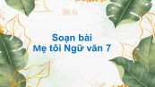 Soạn bài Mẹ tôi Ngữ văn 7 đầy đủ