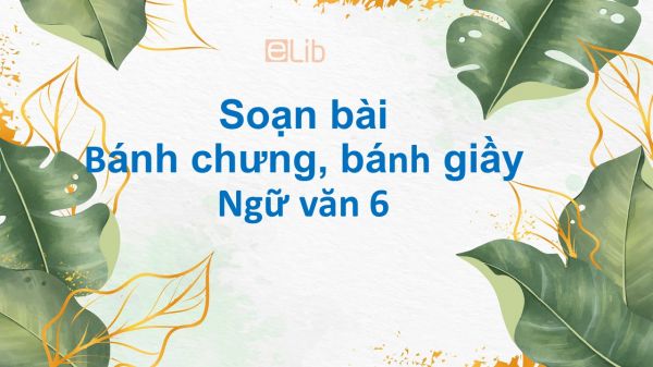 Soạn bài Bánh chưng, bánh giầy đầy đủ