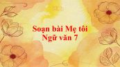 Soạn bài Mẹ tôi Ngữ văn 7 siêu ngắn