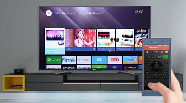 Điều khiển Smart TV Sony thông qua ứng dụng TV SideView trên điện thoại di động