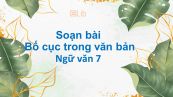 Soạn bài Bố cục trong văn bản siêu ngắn