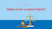 Thông tư  số 13/2020/TT-BGTVT về sửa đổi, bổ sung một số điều của thông tư số 50/2015/TT-BGVT
