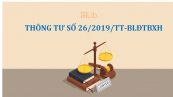 Thông tư số 26/2019/TT-BLĐTBXH ban hành danh mục thiết bị đào tạo trình độ trung cấp, trình độ cao đẳng cho một số nghề