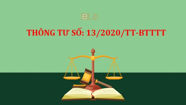 Thông tư số 13/2020/TT-BTTTT quy định việc xác định hoạt động sản xuất sản phẩm phần mềm