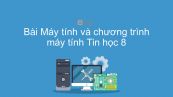 Bài 1: Máy tính và chương trình máy tính