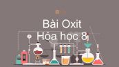 Hoá học 8 Bài 26: Oxit