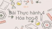 Hoá học 8 Bài 30: Bài thực hành 4