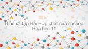 Giải bài tập SGK Hóa 11 Bài 16: Hợp chât của cacbon