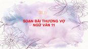 Soạn bài Thương vợ Ngữ văn 11 đầy đủ
