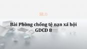GDCD 8 Bài 13: Phòng chống tệ nạn xã hội