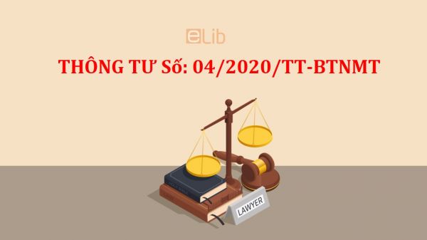 Thông tư 04/2020/TT-BTNMT quy định kỹ thuật quy hoạch lưu vực sông liên tỉnh