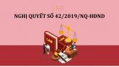 Nghị quyết 42/2019/NQ-HĐND quy định chế độ hỗ trợ đối với người cai nghiện ma túy