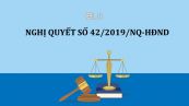 Nghị quyết 42/2019/NQ-HĐND quy định mức hỗ trợ hộ nghèo