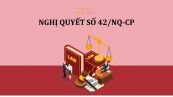 Nghị quyết 42/NQ-CP về các biện pháp hỗ trợ người dân gặp khó khăn do đại dịch Covid-19