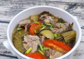 Cách nấu canh sườn non dưa chua thơm ngon