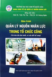 Giáo trình Quản lý nguồn nhân lực trong tổ chức công