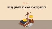 Nghị quyết 03/2006/NQ-HĐTP về bồi thường thiệt hại ngoài hợp đồng