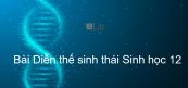 Sinh học 12 Bài 41: Diễn thế sinh thái