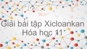 Giải bài tập SGK Hóa 11 Bài 26: Xicloankan