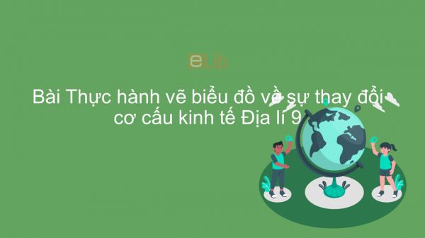 Địa lí 9 Bài 16: Thực hành: Vẽ biểu đồ về sự thay đổi cơ cấu kinh tế