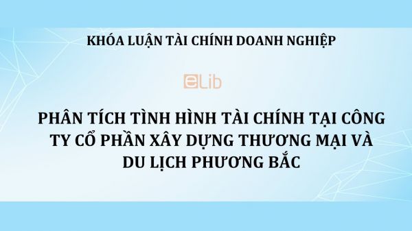 Phân tích tình hình tài chính tại công ty cổ phần xây dựng thương mại và du lịch phương bắc