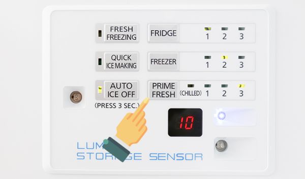 Những bước cơ bản khi sử dụng bảng điều khiển tủ lạnh Panasonic nhiều cửa