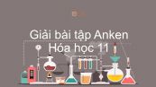 Giải bài tập SGK Hóa 11 Bài 29: Anken