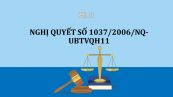 Nghị quyết 1037/2006/NQ-UBTVQH11 giao dịch dân sự về nhà ở