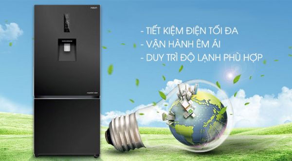 Vì sao nên mua tủ lạnh ngăn đá dưới Aqua