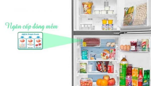 Hướng dẫn cơ bản khi sử dụng chức năng cấp đông mềm trên tủ lạnh Aqua
