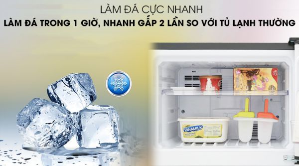 Hướng dẫn cơ bản khi sử dụng chức năng làm đá tự động trên tủ lạnh Sharp