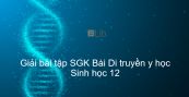Giải bài tập SGK Sinh học 12 Bài 21: Di truyền y học