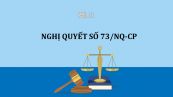 Nghị quyết 73/NQ-CP về thực hiện chính sách tại doanh nghiệp