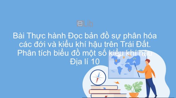 Địa lí 10 Bài 14: TH: Đọc bản đồ sự phân hóa các đới và các kiểu khí hậu trên TĐ. Phân tích biểu đồ khí hậu