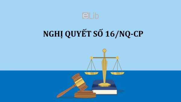 Nghị quyết 16/NQ-CP phiên họp chính phủ thường kỳ tháng 02 năm 2019