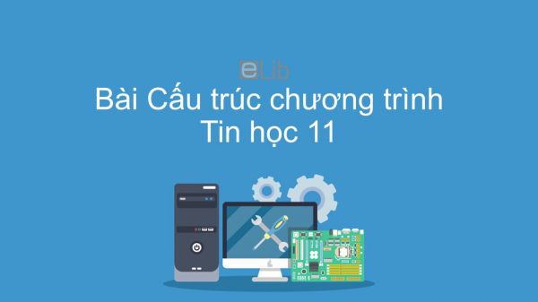 Tin học 11 Bài 3: Cấu trúc chương trình