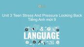 Unit 3 lớp 9: Teen Stress And Pressure - Looking Back
